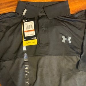 $5 SALE NIP Under Armour UPF 40 mens golf shirt